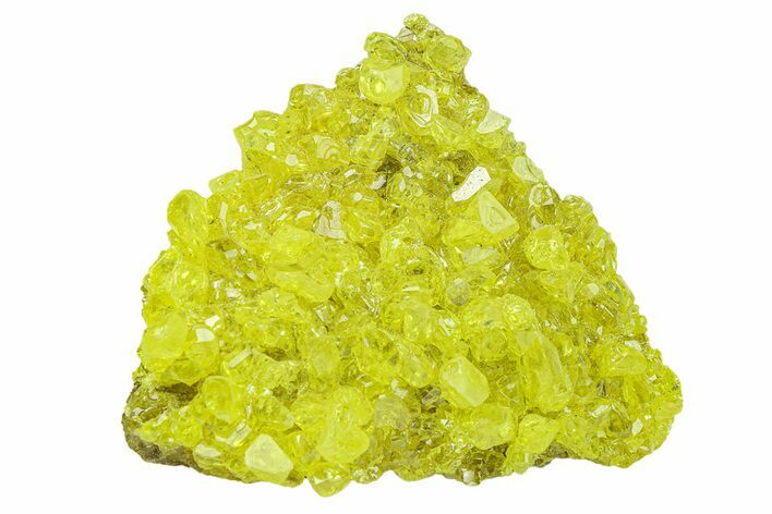 Bright-Yellow Sulfur Crystals - Bolivia #301854